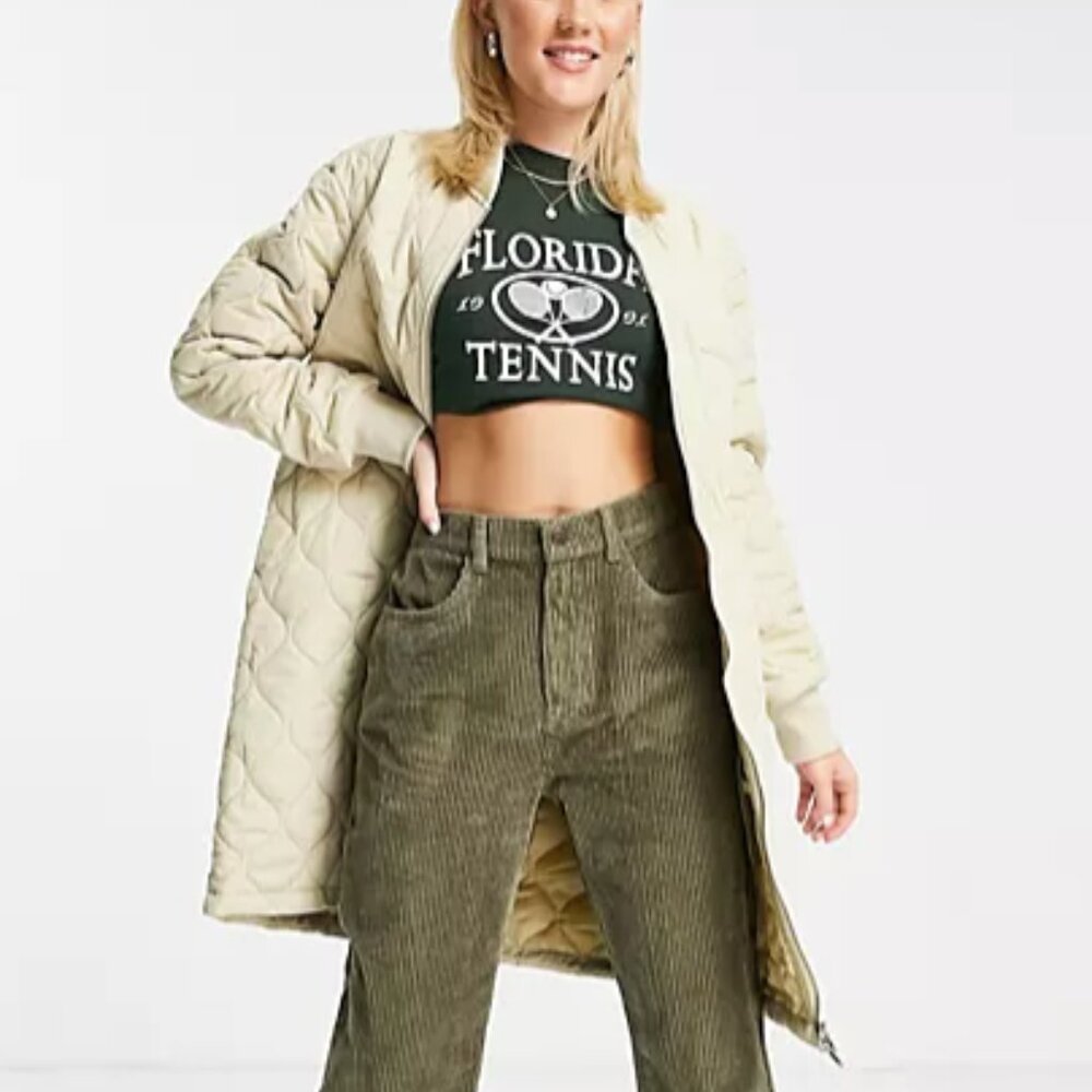 ASOS Brave Soul Whispering Smith Quilted Jacket - Picture 1 of 16
